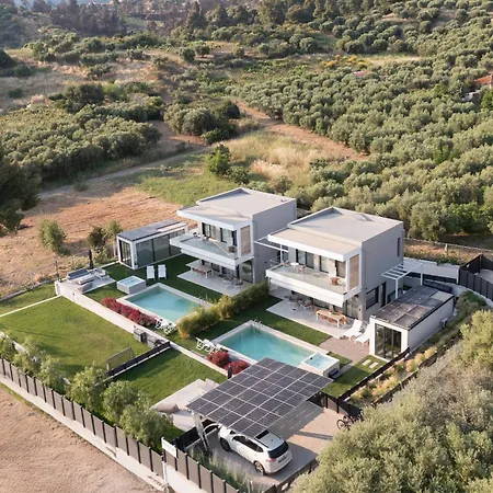 וילה Estellar Villas, 50meters From The Sea נאוס מרמרס